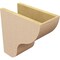 Ekena Millwork 7"W x 14"D x 14"H Classic Greensboro Rough Cedar Woodgrain TimberThane Corbel, Primed Tan CORUR07X14X14GRNRCPR - alternate 6